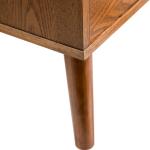 Riverstone Walnut 2-Drawer Nightstand