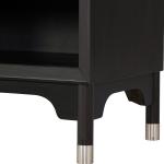 Forma Black Charging Nightstand with LED Light