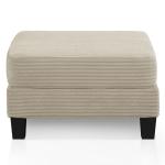 Kasin Beige Chenille Storage Ottoman