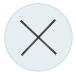 Auden Glass and Espresso Wood Round Dining Table