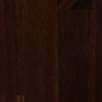 Auden Glass and Espresso Wood Round Dining Table