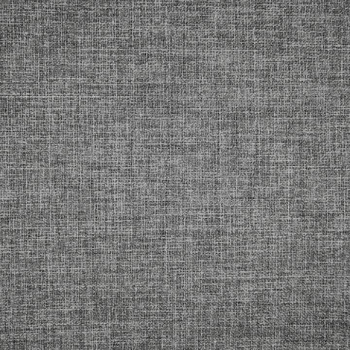 Gray Woven Storage Bench with Wood Legs