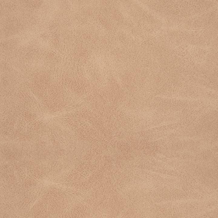 Sand Faux Leather Large Square Storage Ottoman