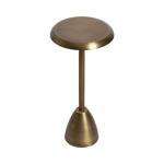 Morizet Antique Brass Round Cocktail Table
