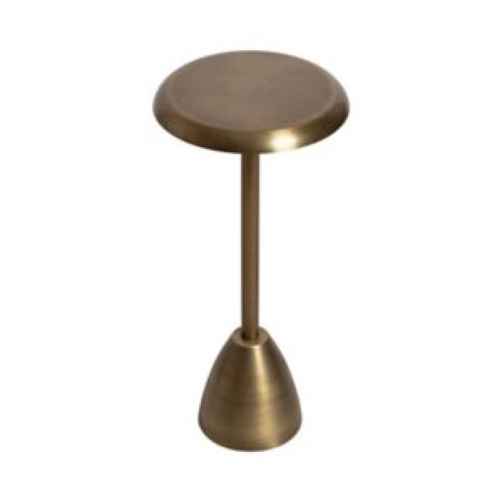 Morizet Antique Brass Round Cocktail Table