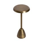 Morizet Antique Brass Round Cocktail Table