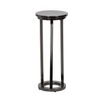 Allie Pewter Metal Cocktail Table