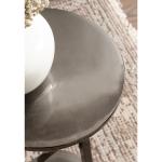 Allie Pewter Metal Cocktail Table