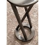 Allie Pewter Metal Cocktail Table