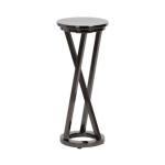 Allie Pewter Metal Cocktail Table