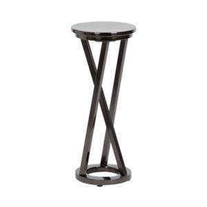 Allie Pewter Metal Cocktail Table