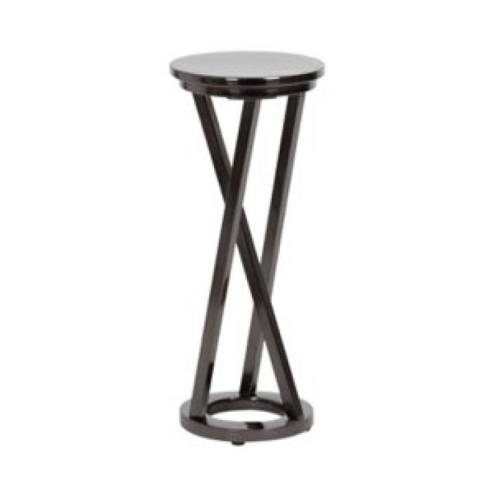 Allie Pewter Metal Cocktail Table