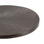 Engles Pewter Metal Oval Adjustable Table
