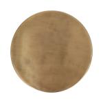 Allie Gold Metal Cocktail Table