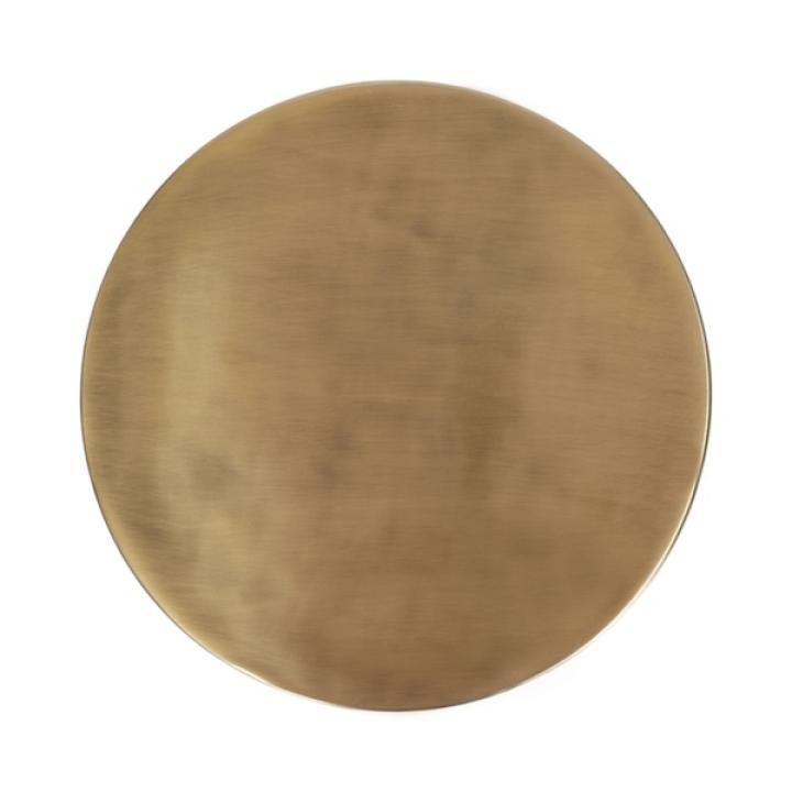 Allie Gold Metal Cocktail Table