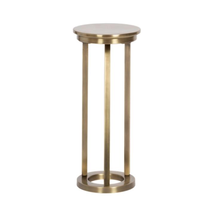 Allie Gold Metal Cocktail Table
