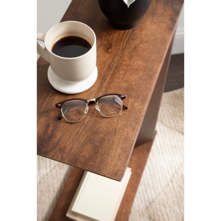 Thaxter Walnut Brown Wood C-Table