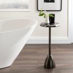 Morizet Pewter Round Cocktail Table