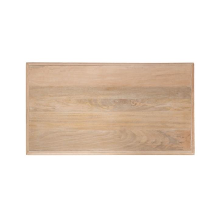 Patresa Natural Carved Wood Coffee Table