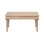 Patresa Natural Carved Wood Coffee Table