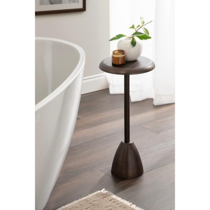 Morizet Dark Bronze Round Cocktail Table