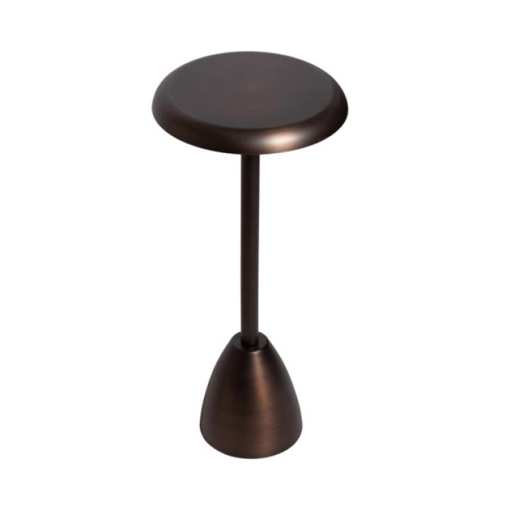 Morizet Dark Bronze Round Cocktail Table