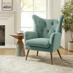 Danel Sage Tufted Wingback Accent Chair