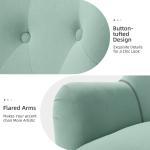 Danel Sage Tufted Wingback Accent Chair