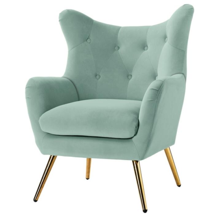 Danel Sage Tufted Wingback Accent Chair