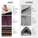 Donata Plum Velvet Scalloped Barrel Accent Chair