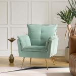 Ilia Sage Velvet Accent Chair