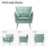 Ilia Sage Velvet Accent Chair