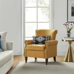 Cythnus Mustard Yellow Accent Chair