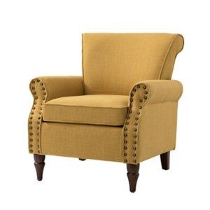 Cythnus Mustard Yellow Accent Chair