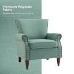 Cythnus Sage Green Accent Chair