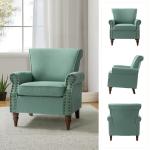 Cythnus Sage Green Accent Chair