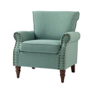 Cythnus Sage Green Accent Chair
