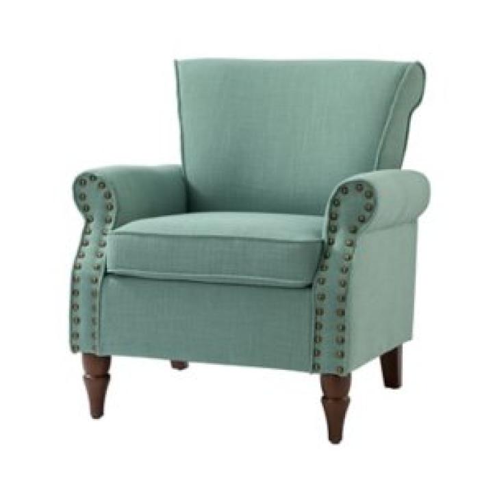 Cythnus Sage Green Accent Chair