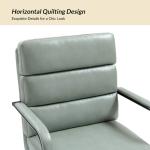 Sage Faux Leather Indigo Office Chair