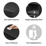 Black Burkart 2-Door Cabinet