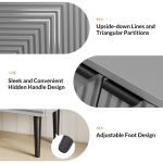 Gray Burkart 2-Door Cabinet