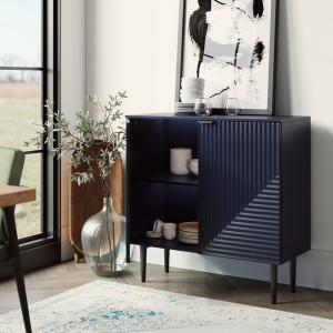 Navy Burkart 2-Door Cabinet