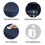 Navy Burkart 2-Door Cabinet