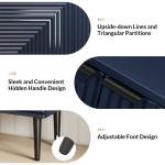 Navy Burkart 2-Door Cabinet