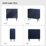 Navy Burkart 2-Door Cabinet