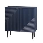 Navy Burkart 2-Door Cabinet