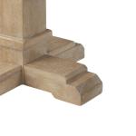 Joanna Rustic Brown Side Table