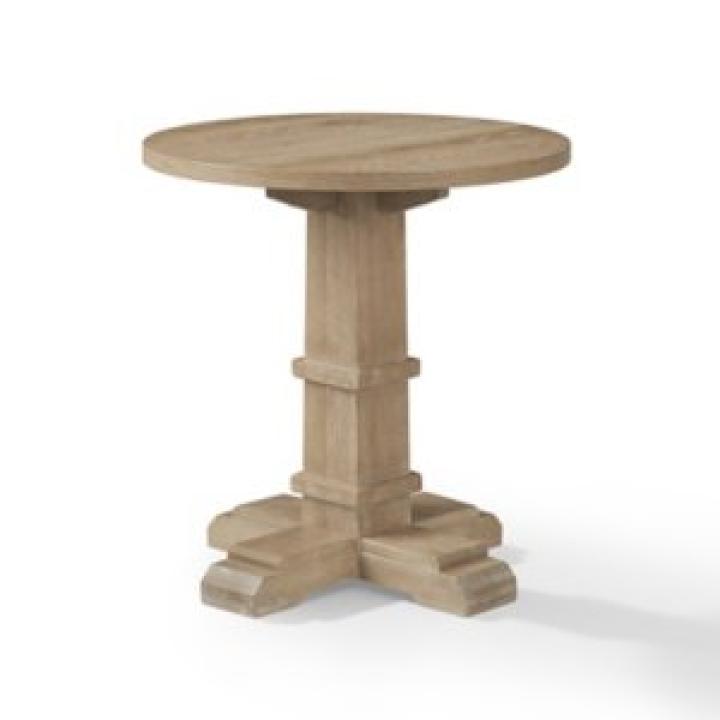 Joanna Rustic Brown Side Table