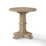 Joanna Rustic Brown Side Table