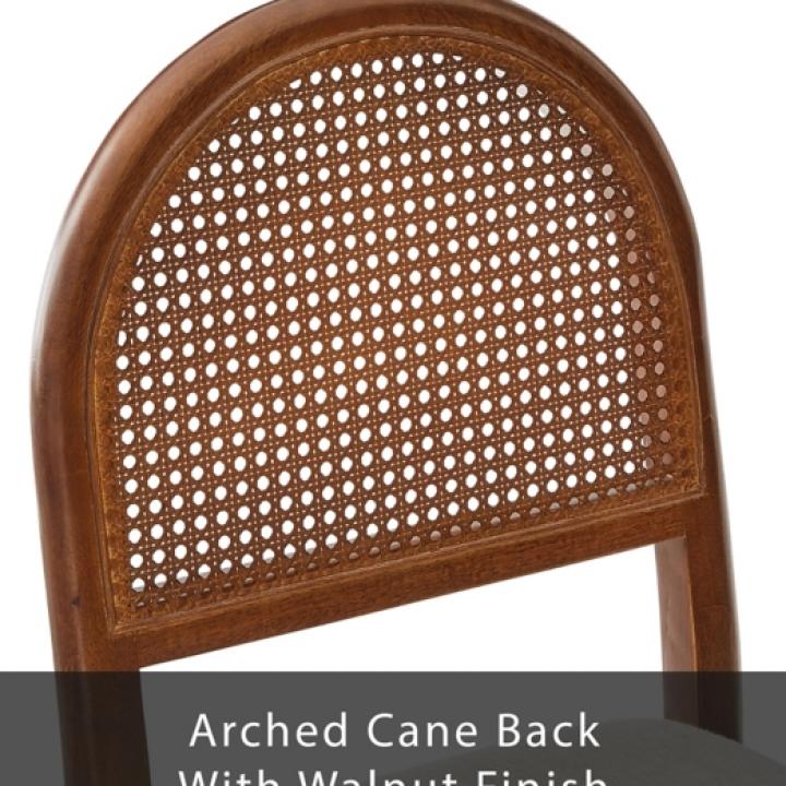 Cream Upholstered Kennedy Dining Chairs, Set of 2